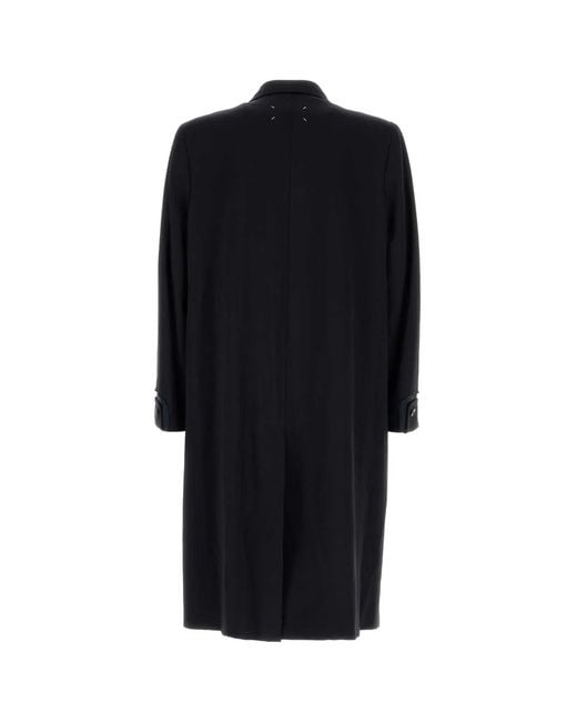 Maison Margiela Black Coat for men