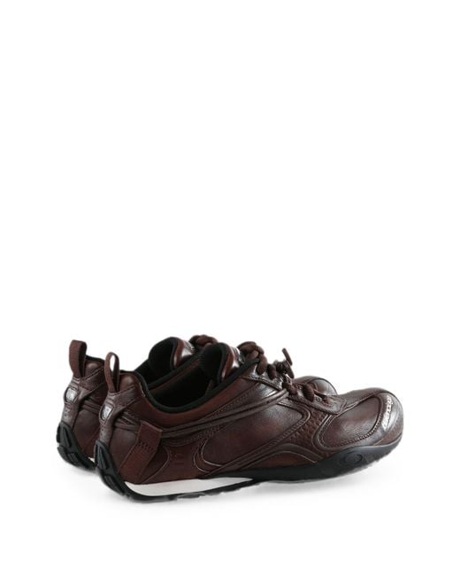 Balenciaga Brown Radar Leather