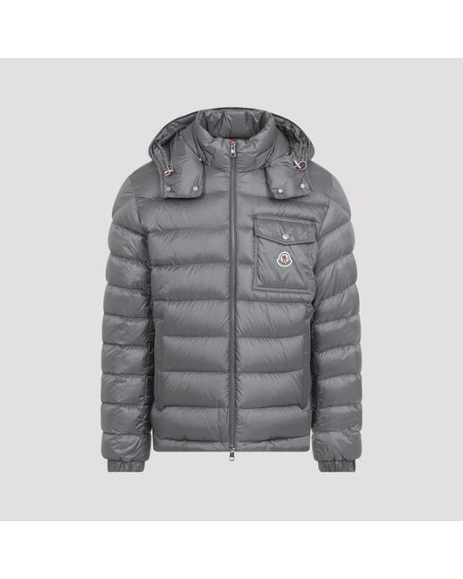 Moncler Gray Polyamide Verith Jacket for men