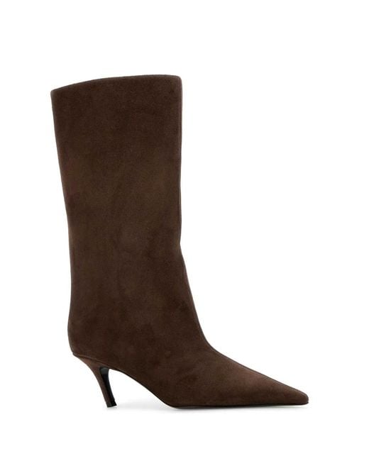 AMINA MUADDI Brown Fiona Boot
