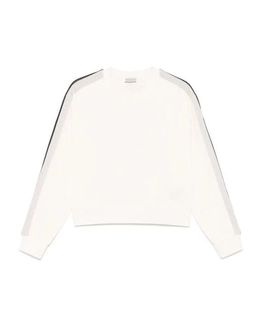 Moncler Natural Round Neck Sweatshirt