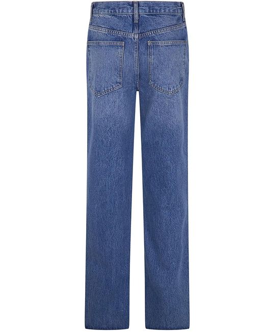 Frankie Shop Blue Medium Wash Cotton Dalston Jeans