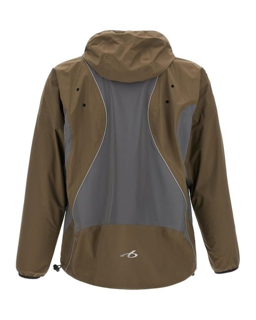 Balenciaga Green Techwear Zip Jacket for men