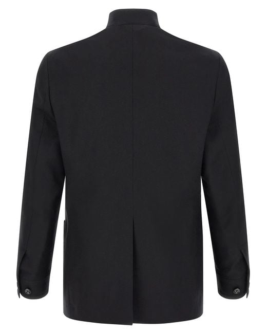 Lardini Black 'Field' Jacket for men
