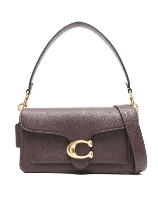COACH Brown Tabby 26 Leather Shoulder Bag