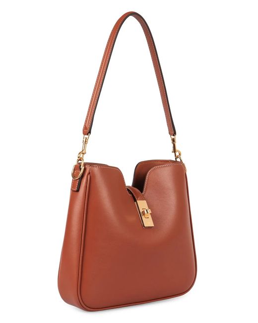 Céline Red Camille 16 Leather Shoulder Bag