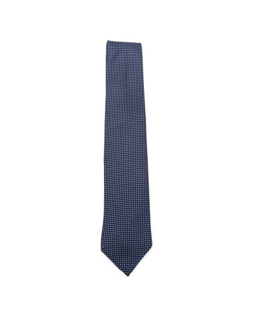 Boss Blue Silk Tie for men