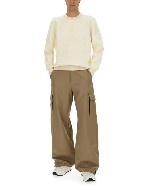 Off-White c/o Virgil Abloh Natural Sweatshirt With Logo for men