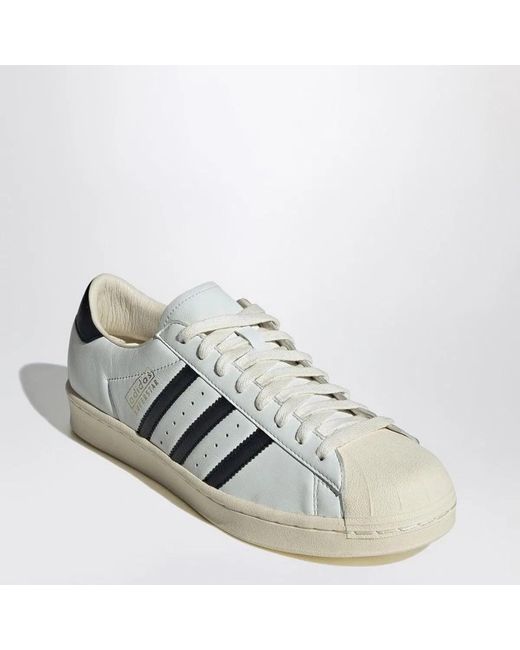 Adidas Originals White Superstar Vintage Core&/Cream Sneakers