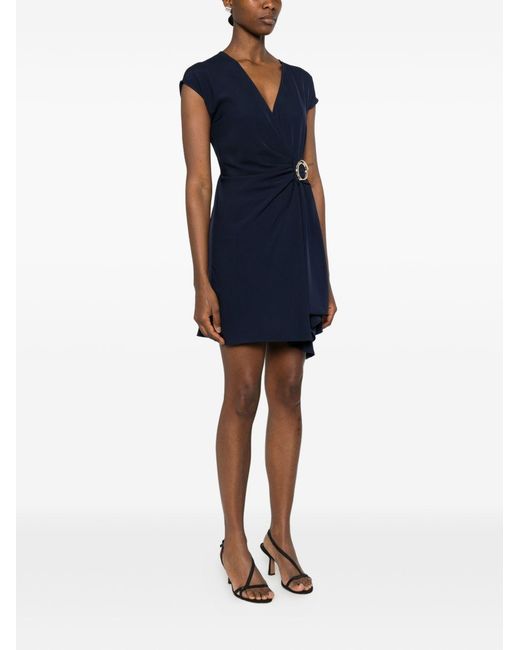 Liu Jo Blue Polyester Elastane Dress