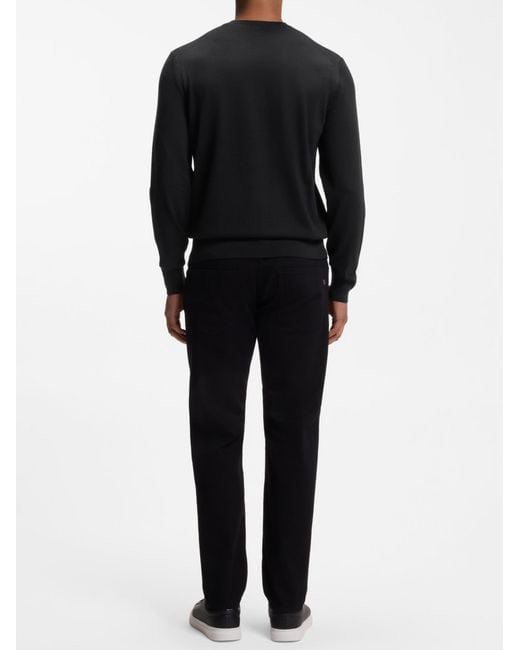 Boss Black Virgin Wool Sweater for men