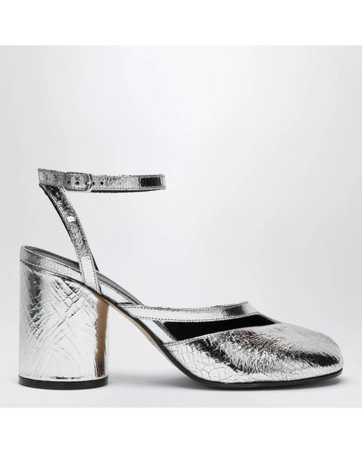 Maison Margiela Metallic Tabi Sandals
