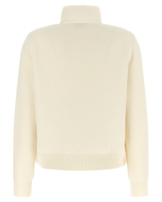 Moncler Natural Padded Cardigan
