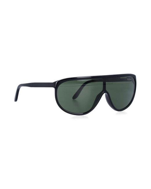 Totême Green Shield Aviator Sunglasses