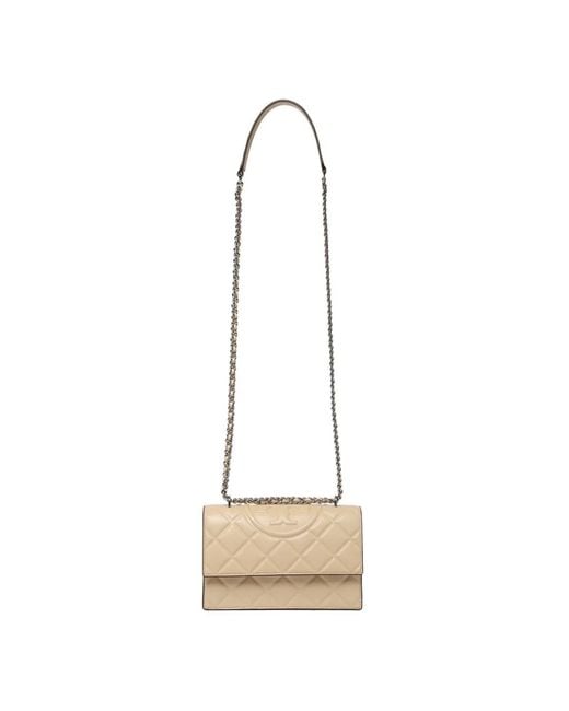 Tory Burch Natural Goat Leather Shoulder Bags