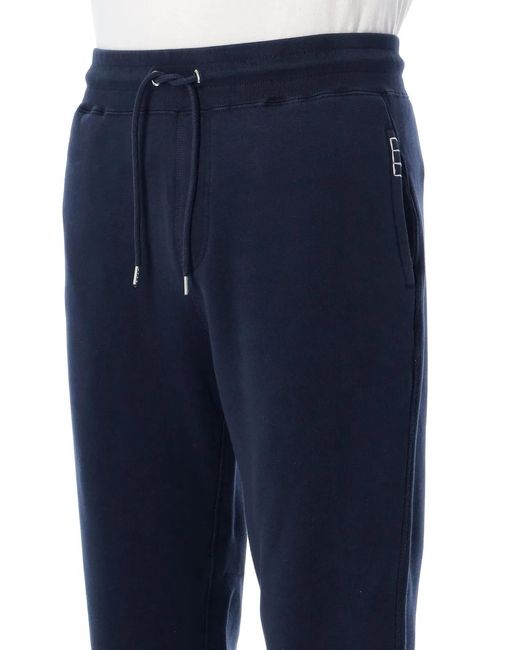 J.W. Anderson Blue Jersey Cuffed Sweatpants for men