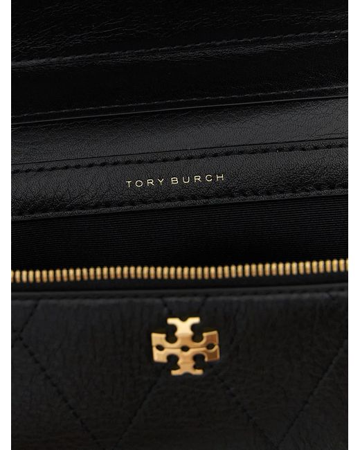 Tory Burch Black 'Charlie' Vanity Case Crossbody Bag