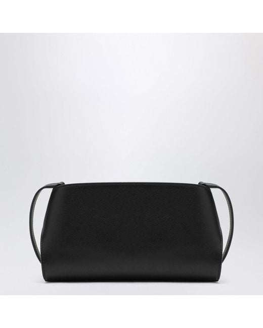 Ferragamo Black Hug/ Calfskin Mini Crossbody Bag