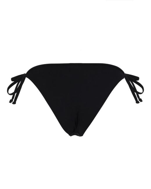 DIESEL Black Slip Bikini Con Dettaglio Oval D