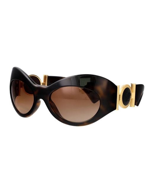 Versace Brown Injected Sunglasses