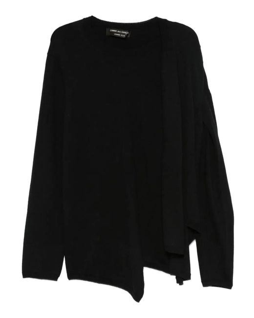 Comme des Garçons Black Comme Des Garçons Homme Plus Asymetrical Shirt for men