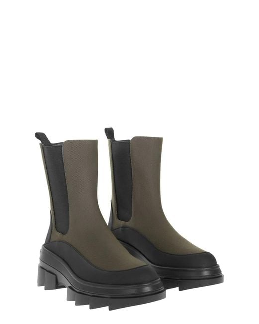 Stuart Weitzman Black Megalift Chelsea Boot