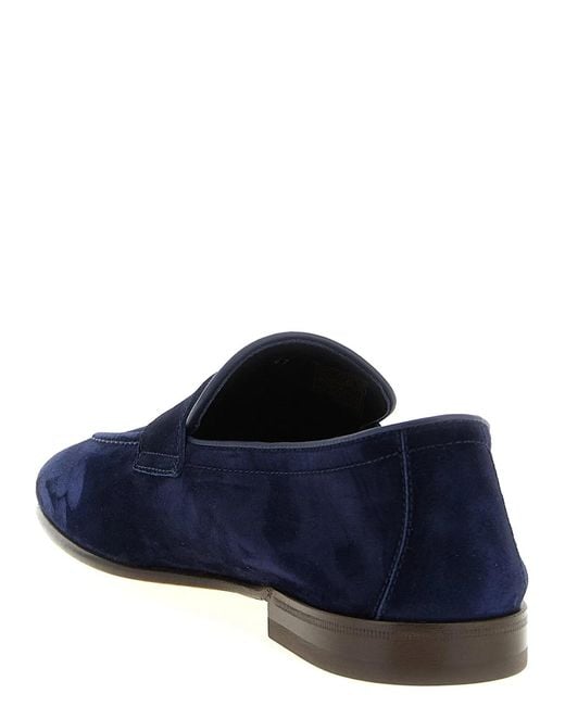 Brunello Cucinelli Blue 'Penny Loafer' Loafers for men