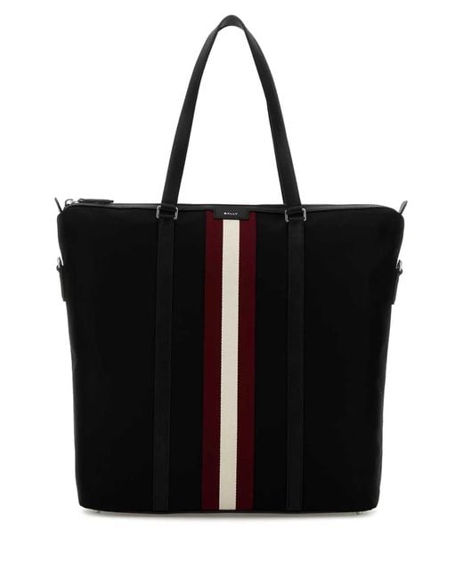 Bally Black Code Tote Ns Zip for men