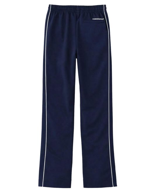 Casablanca Blue Piquet Track Pants for men