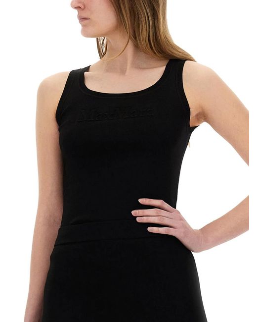 Max Mara Black Top "Pot"