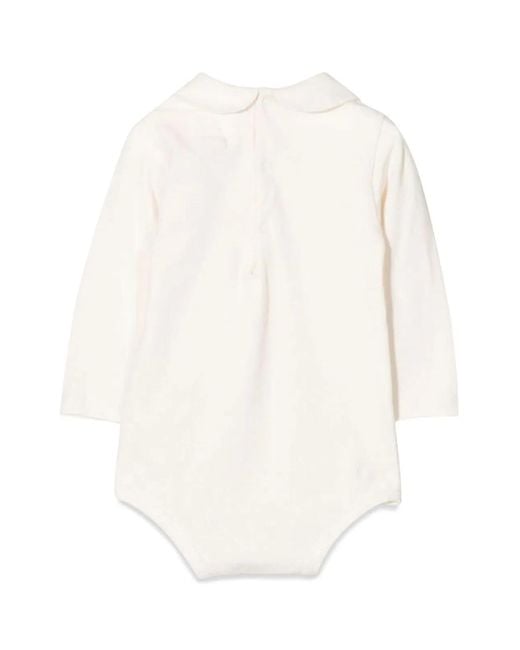 Teddy & Minou White Teddy & Minou Bodysuit M/L Small Logo