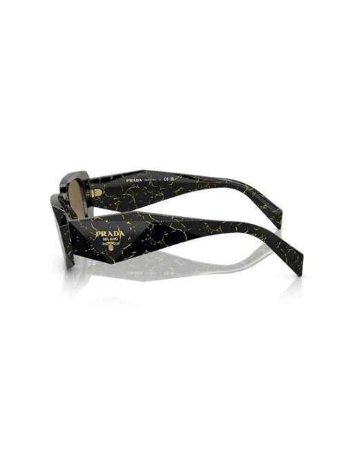 Prada Green Stylish Frame Sunglasses For