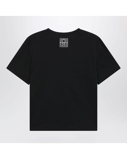 Totême Black "Classic" Tee