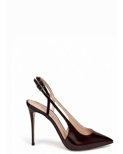 Casadei White Leather Rubber Shoes
