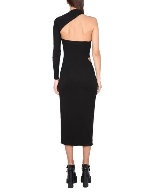 Versace Black Jersey Dress