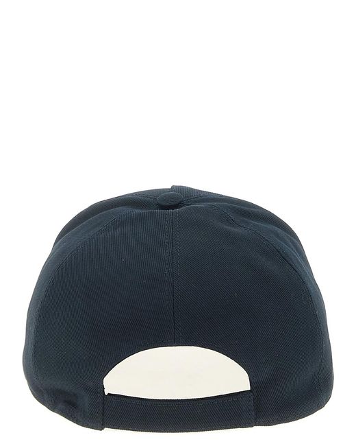 Fendi Blue Patch Cap for men