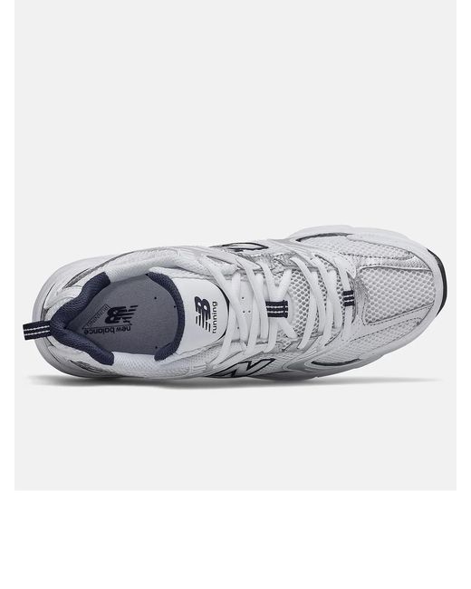 New Balance White 530 Sneakers for men