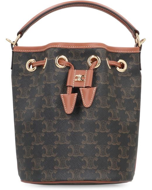 Céline Black Clara Bucket Bag