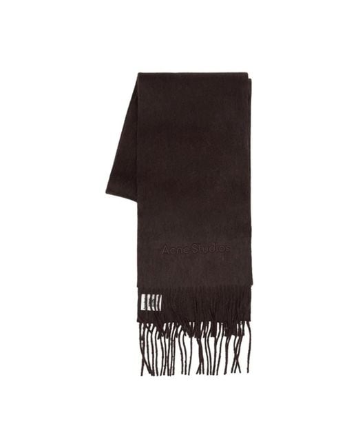 Acne Black Scarf