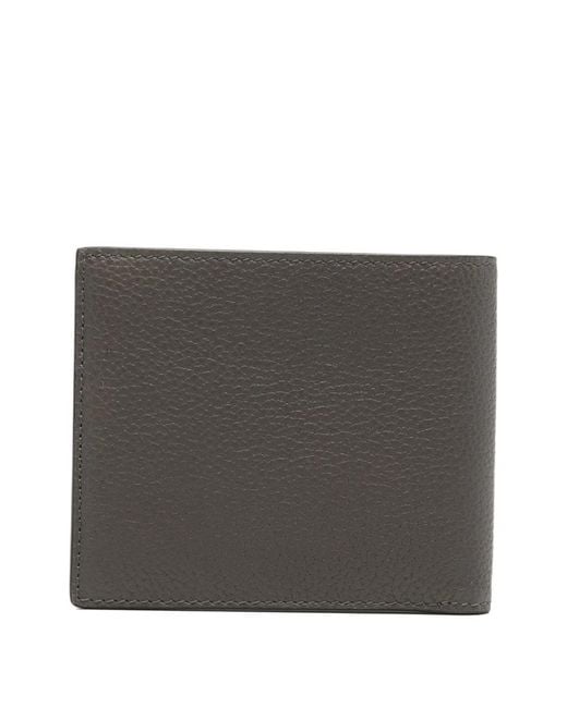 Tom Ford Gray Smoke Calf Leather Wallet for men