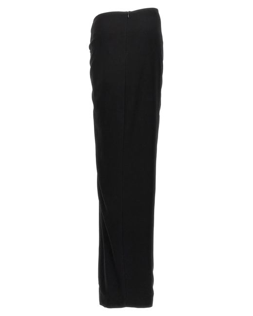 Monot Black 'Torpedo' Long Skirt