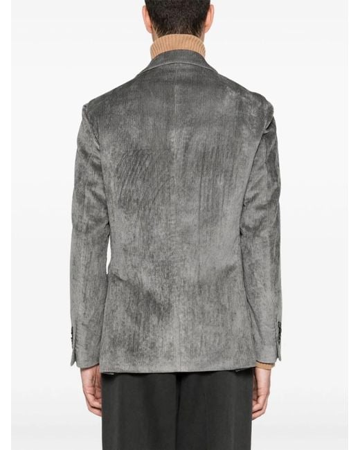 Lardini Gray Jacket Special Line Drop 7 Regular for men