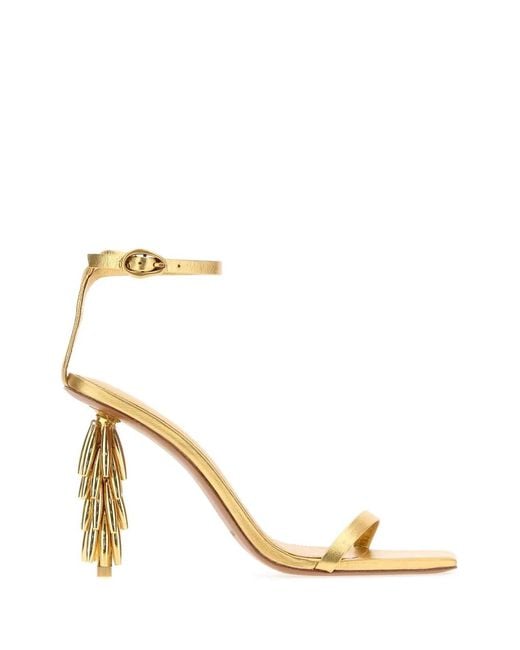 Cult Gaia Metallic Sunella Sandal