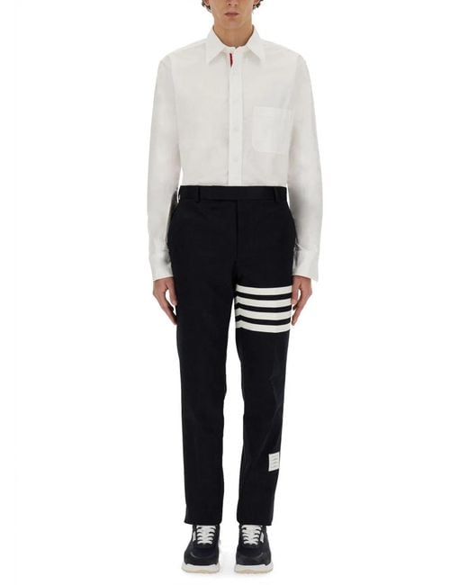 Thom Browne White Cotton Shirt for men