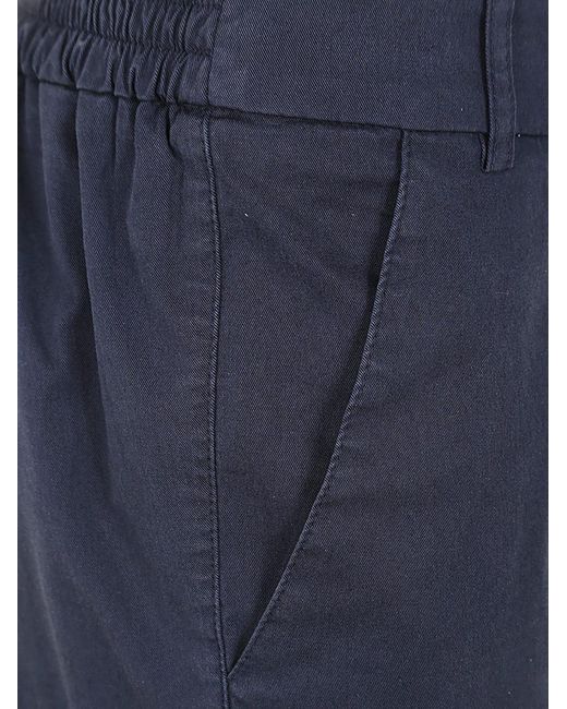 Kiltie Blue Hugo Straight Leg Pants With Lapel