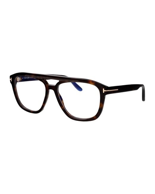 Tom Ford Black Acetate Glasses for men