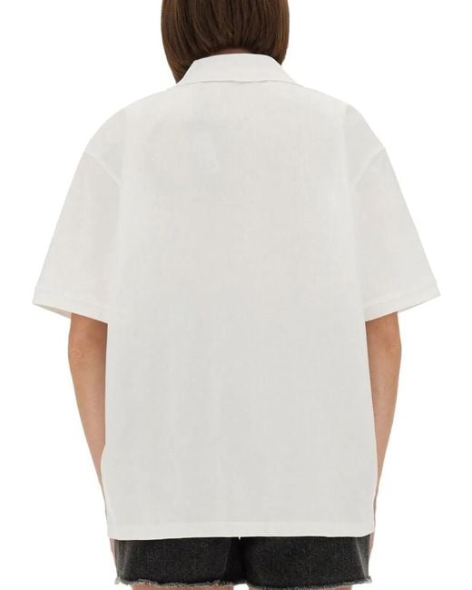 ROTATE BIRGER CHRISTENSEN White Organic Cotton T-Shirts