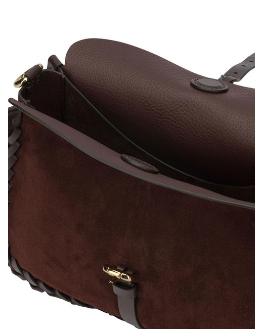 Etro Brown Medium "Pony" Shoulder Bag
