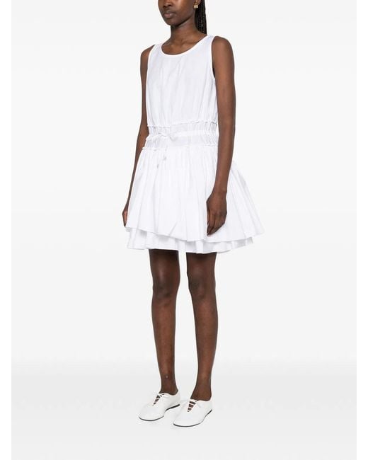 Loewe White Paula's Ibiza Dress