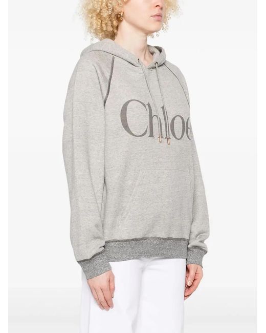 Chloé Gray Hoodie